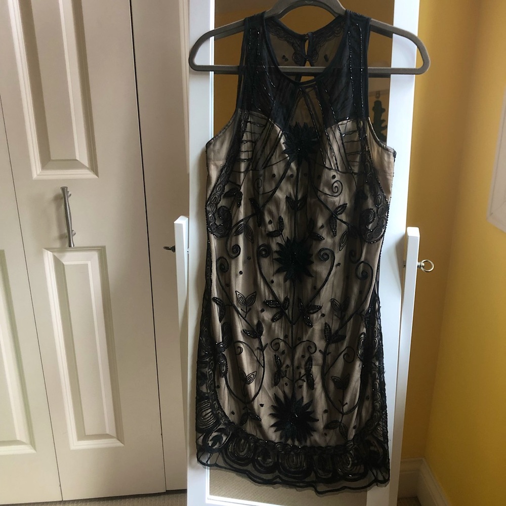 Beaded Abercrombie Mini Dress, M